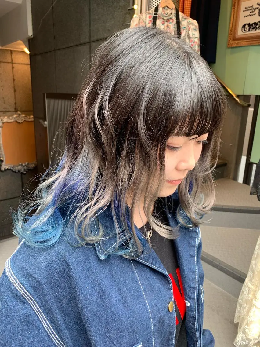 セミロング カラー ピンクベージュ/新潟 万代/高橋桃葉🍑のヘアスタイル