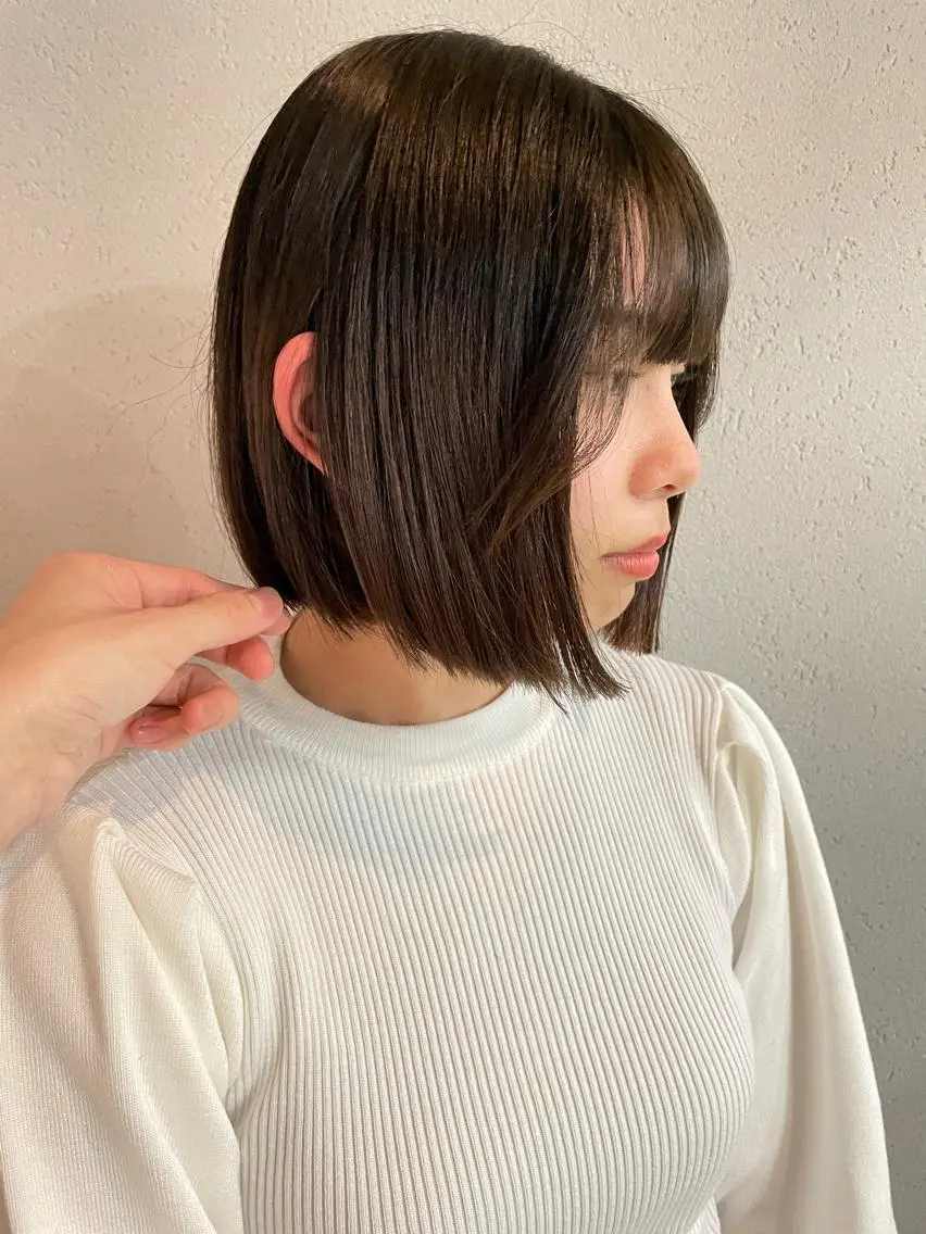 ミディアム カラー 吉田一輝 外国人パーマのヘアスタイル