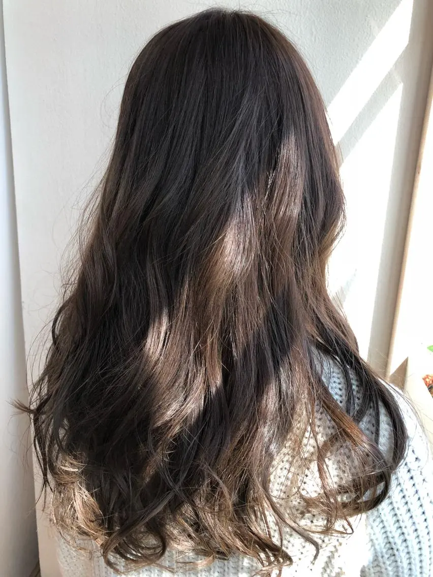 セミロング カラー ブリーチ ダブルカラー 【1日2名様限定】 AFLOAT白川雄副のヘアスタイル