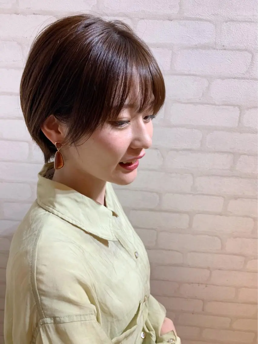 ショート drop/鶴見 /西巻大のヘアスタイル