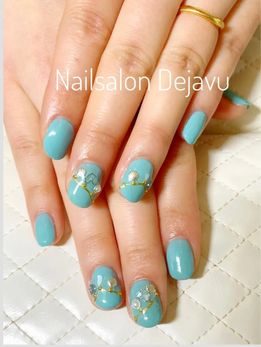 ネイル アートネイル ハンドネイル Nail salon Dejavu 🌿のネイルデザイン