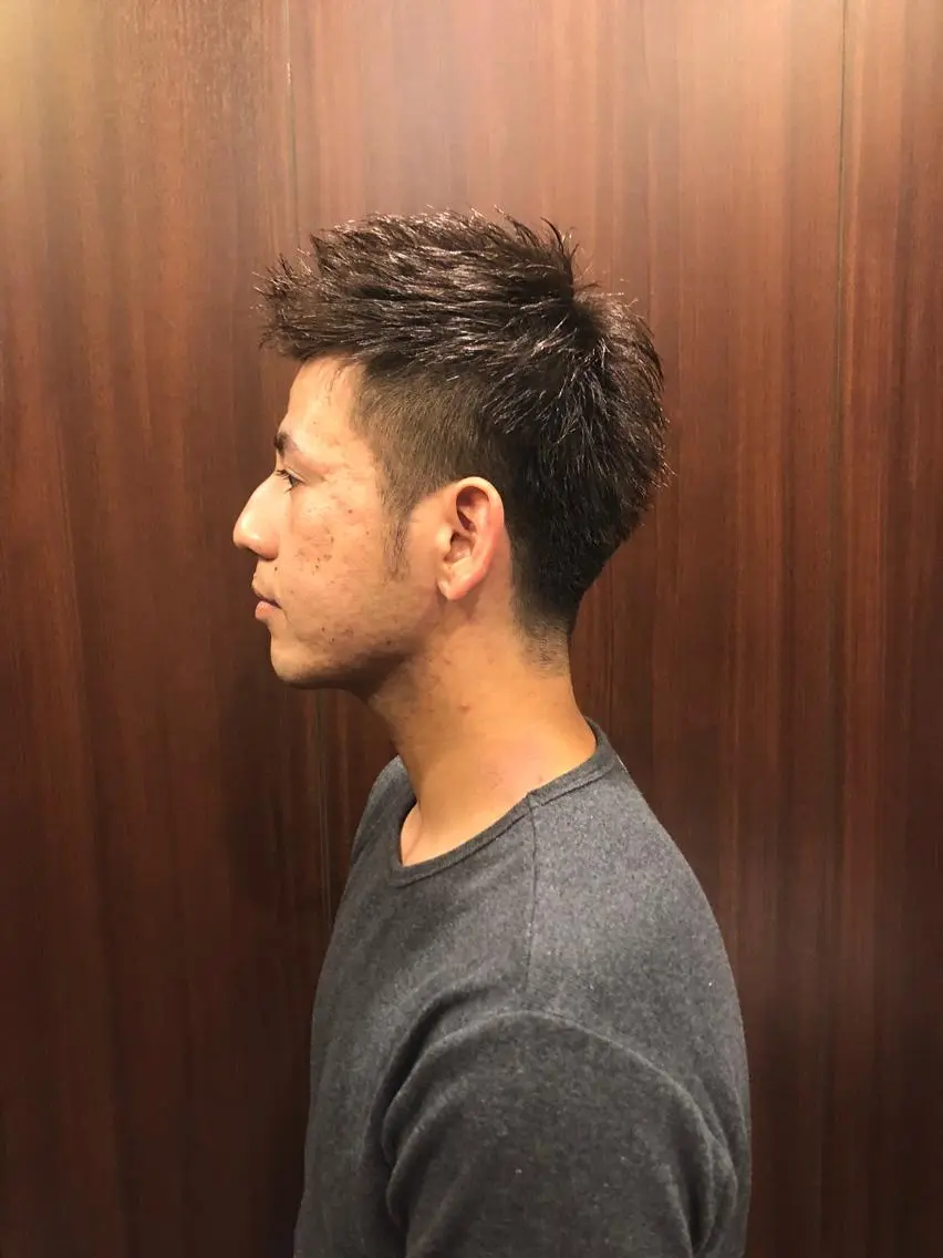 ショート メンズ 木村 りきのヘアスタイル