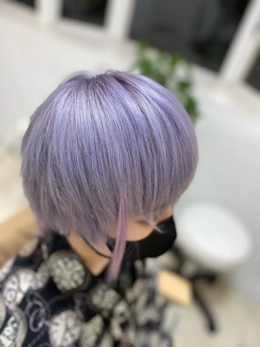 ミディアム カラー ヘアアレンジ メンズ キッズ ネイル マツエク・マツパ アイブロウ 🧡可愛い色落ち🧡 ハイトーン特化🧡のヘアスタイル