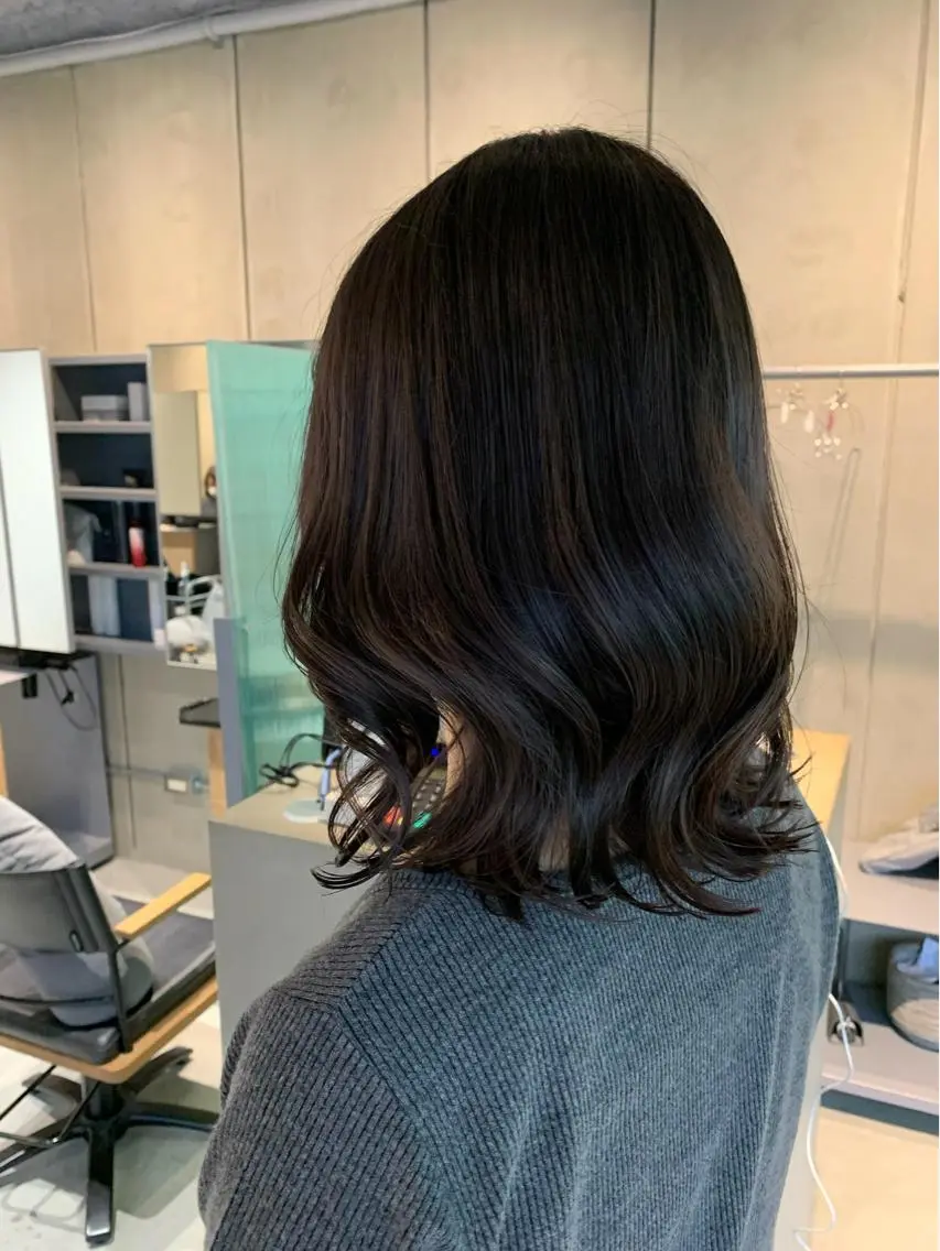 ミディアム カット トリートメント 齋藤 みさきのヘアスタイル