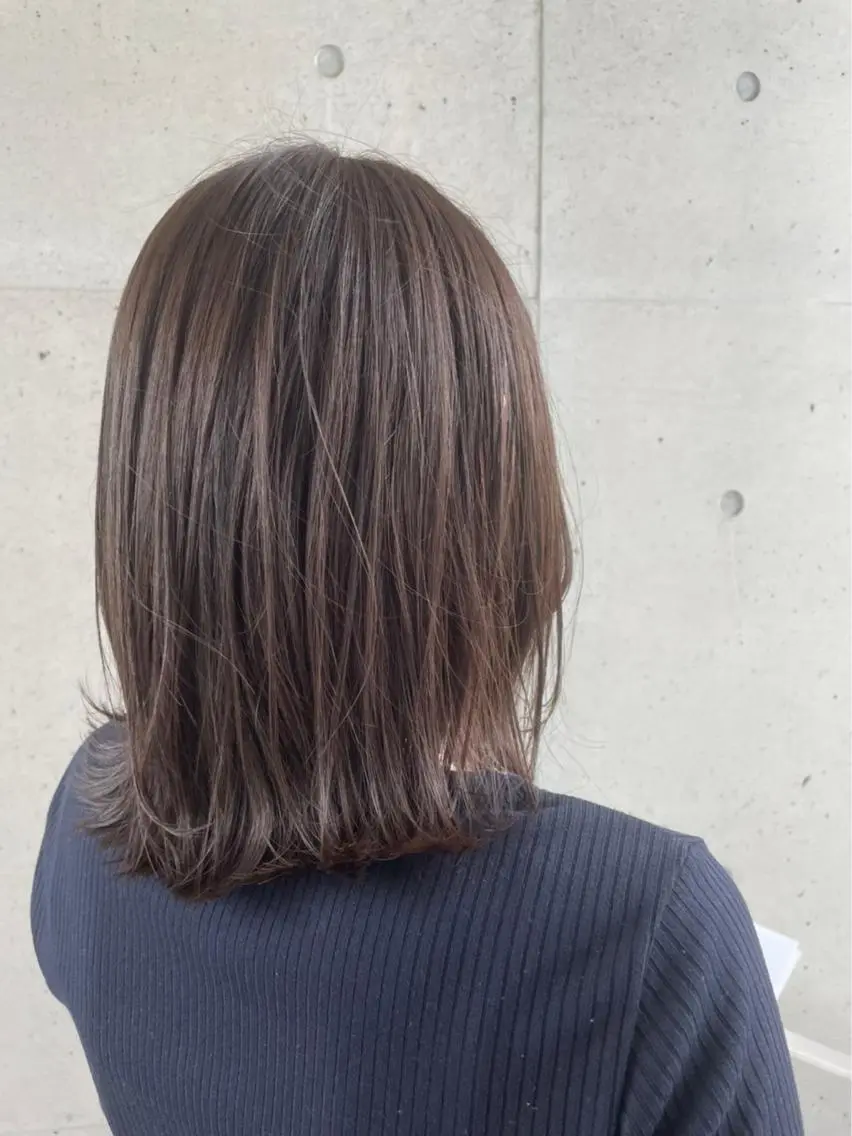 ミディアム ボブ 外ハネヘア ✨achieve hair✨のヘアスタイル