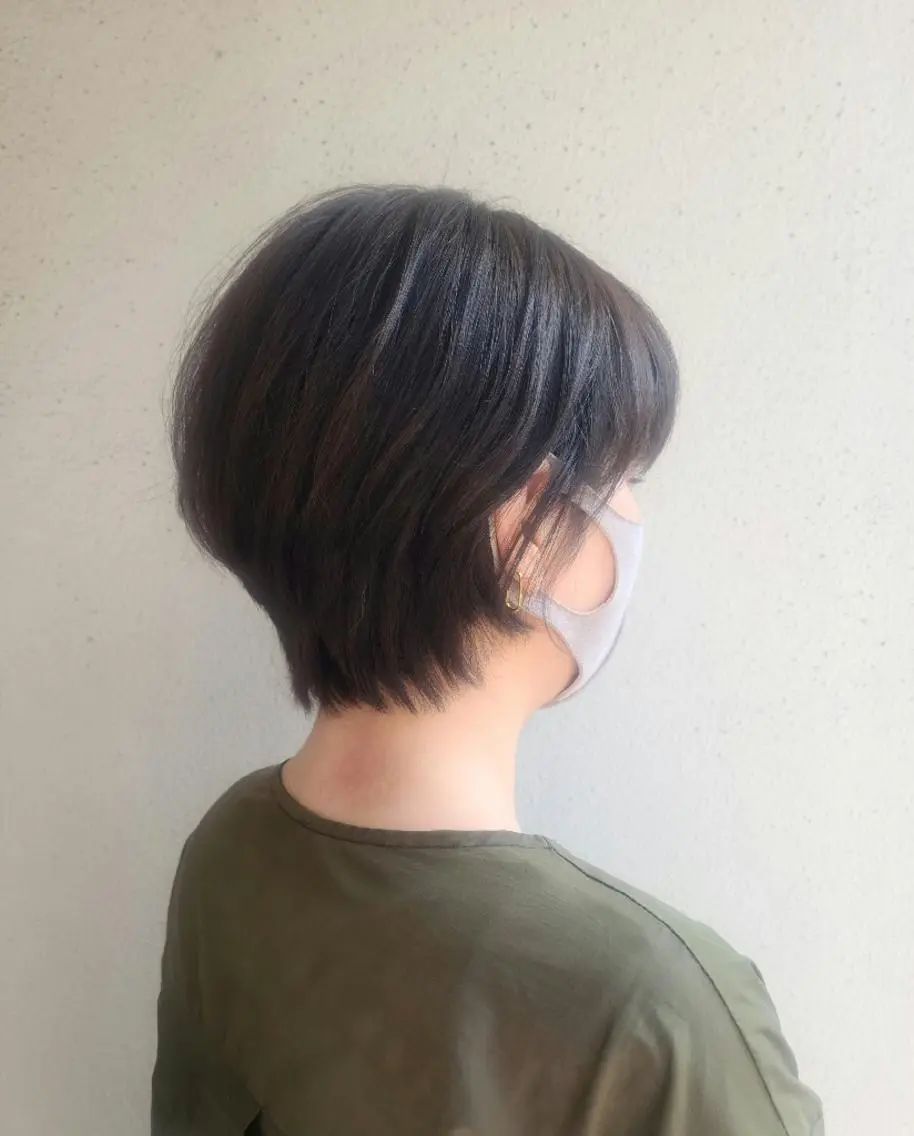 ショート ショートヘア 赤松 摩美のヘアスタイル