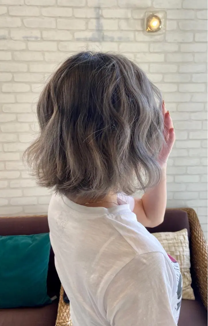 ショート カラー 浅川 実行のヘアスタイル