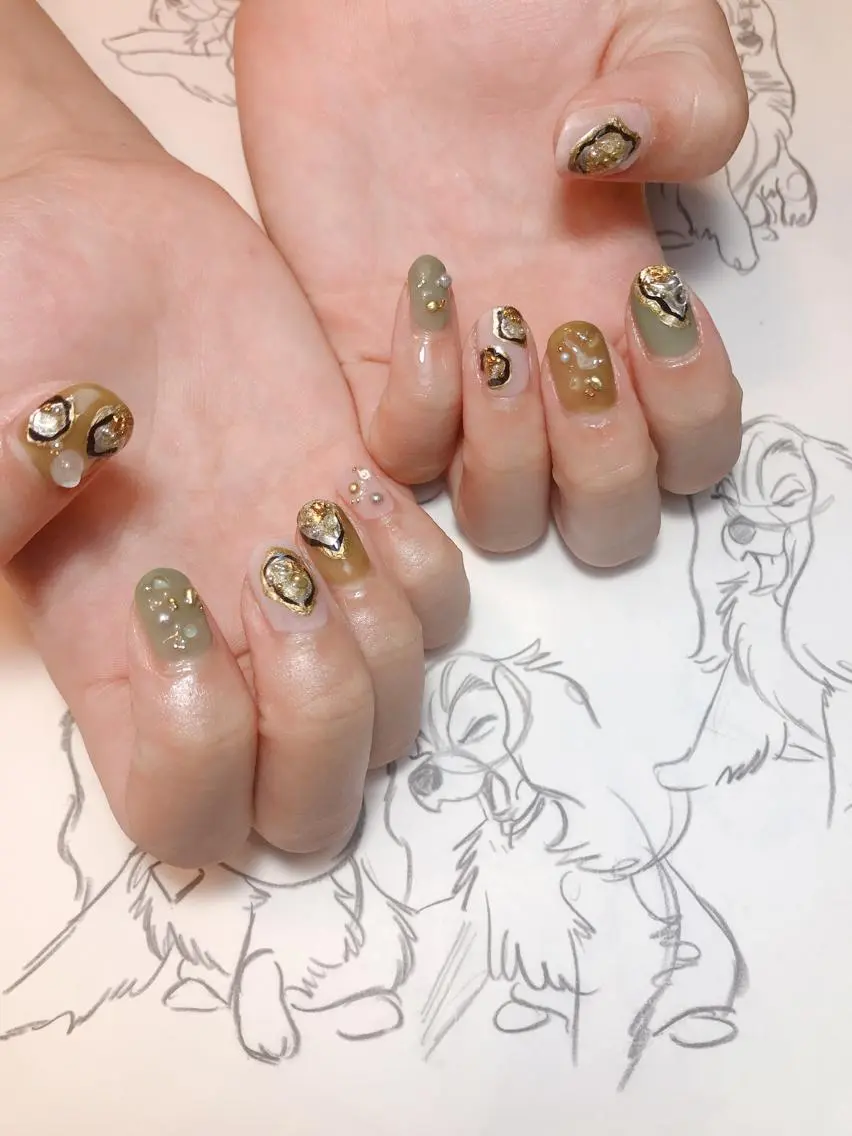 ネイル ニュアンスネイル owlnail /持込みデザイン専門のネイルデザイン