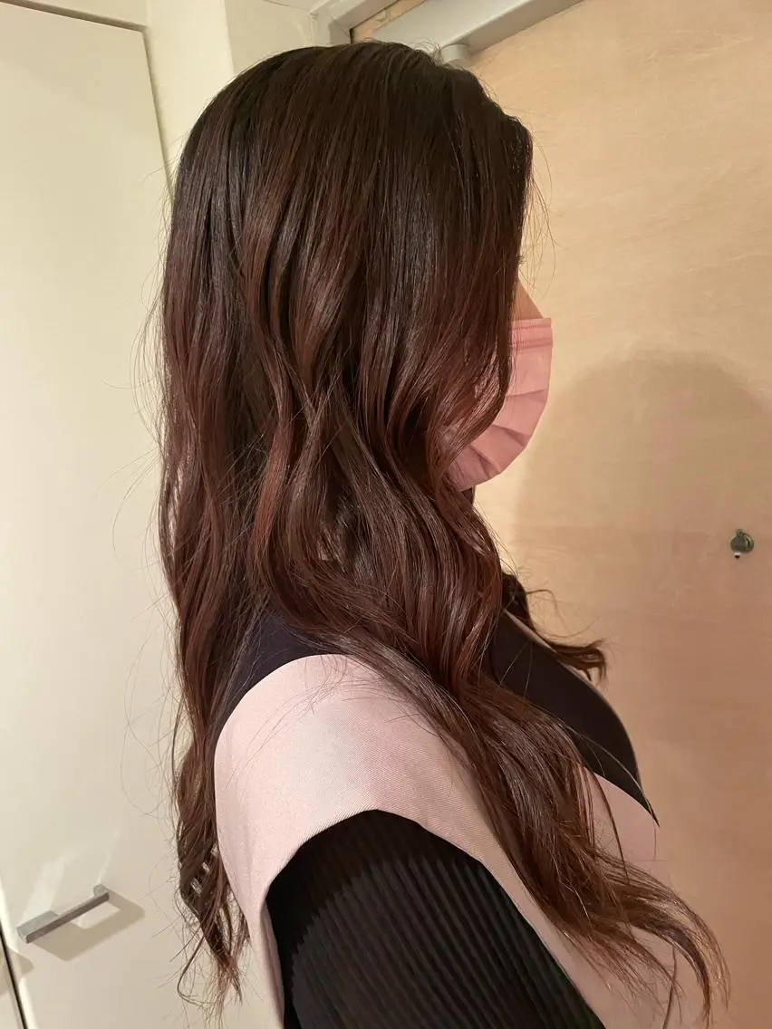 ロング 伸ばしかけ ヘアセット T Ayaのヘアスタイル