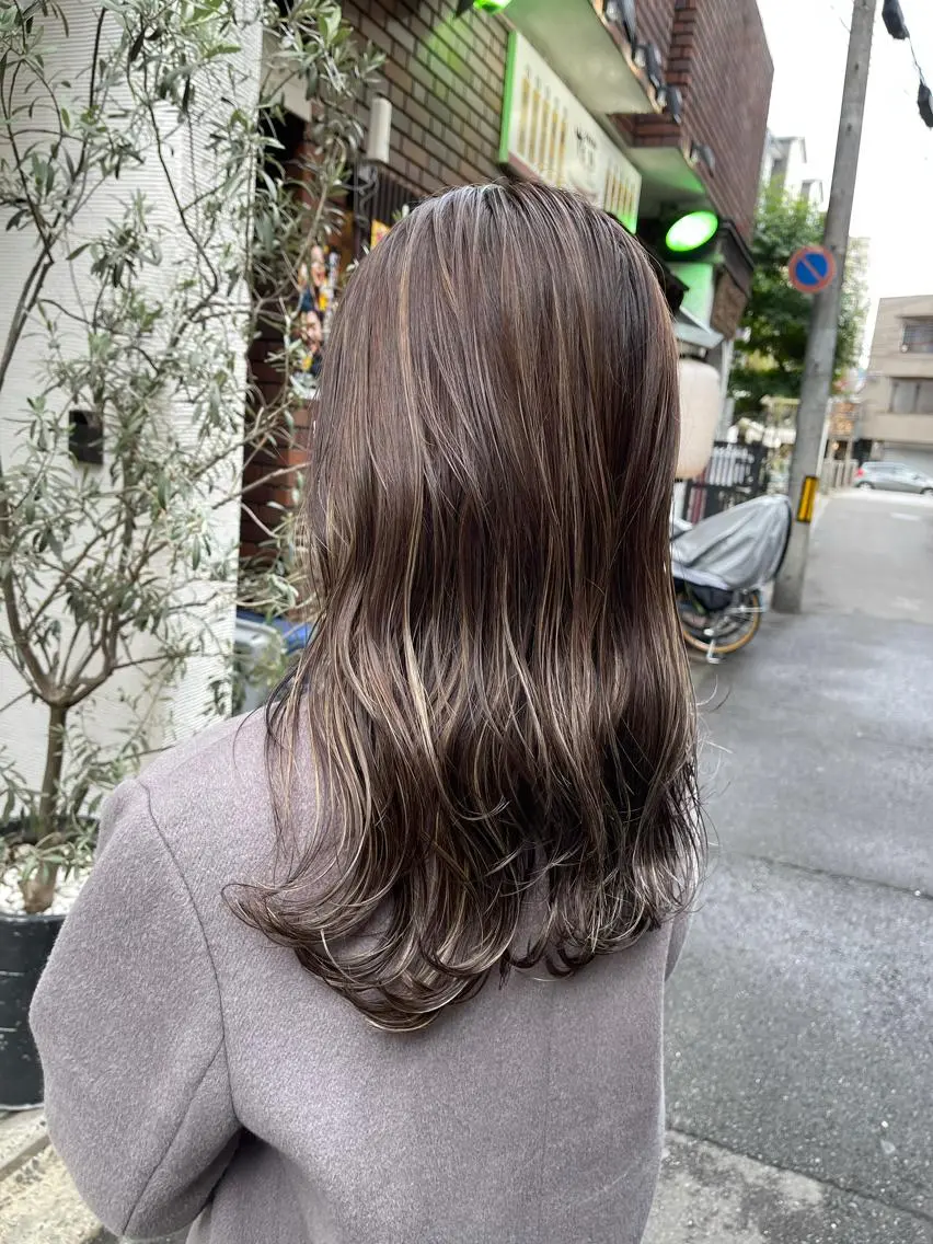ロング カラー Reb_keiji 👑小倉圭司のヘアスタイル