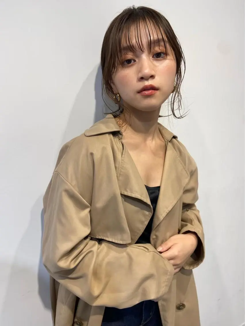 カラー レイヤー♡ショート 石川優奈のヘアスタイル