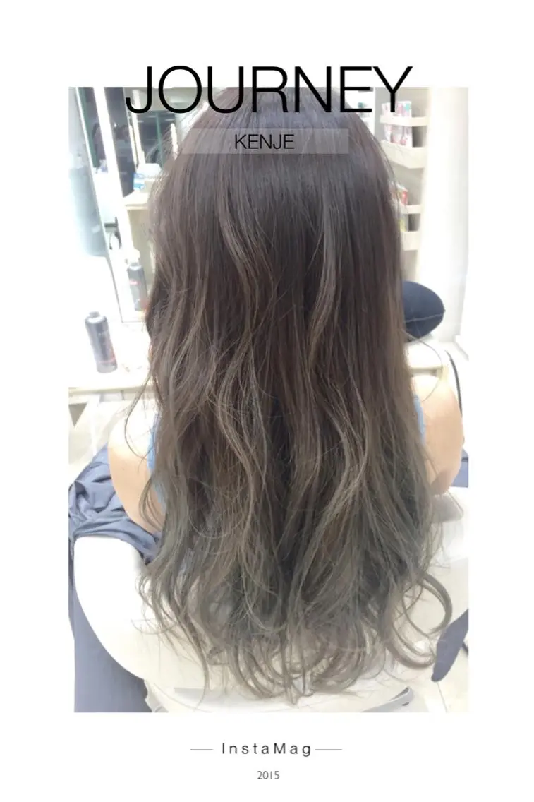 ロング カラー グラデーションカラー ハイライトカラー ハイライト Lyhair🦊🎀 AKIのヘアスタイル