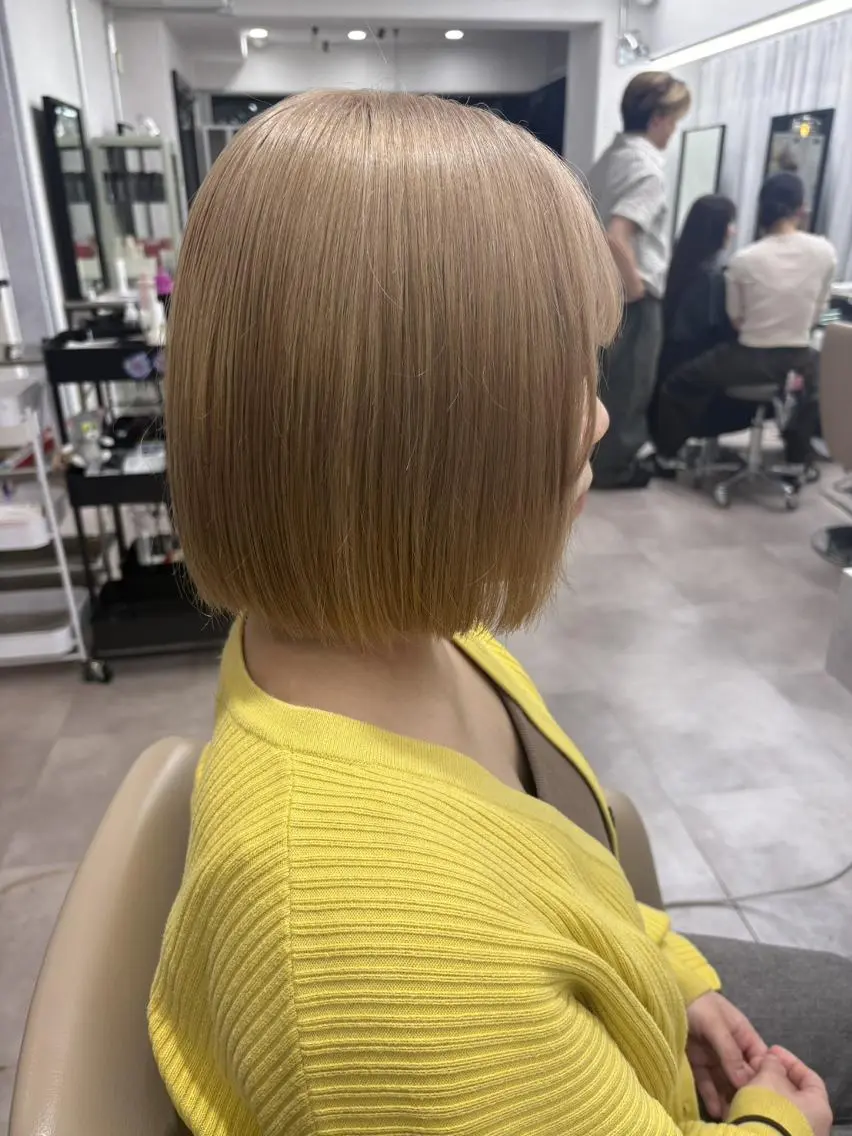 ショート カラー ショートヘア 🌼ベージュ/暖色 🌼すずのヘアスタイル