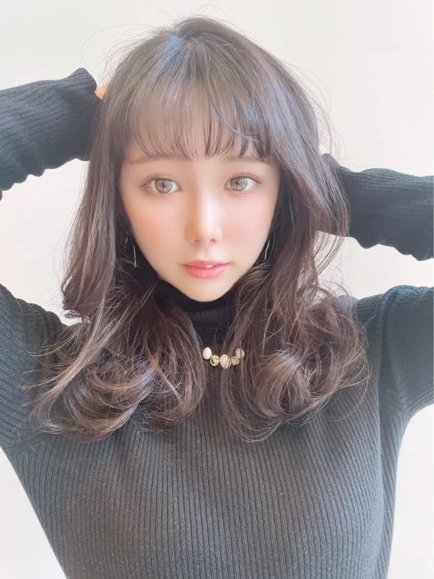 セミロング ♡大人カワイイ hair♡徳井はやとのヘアスタイル