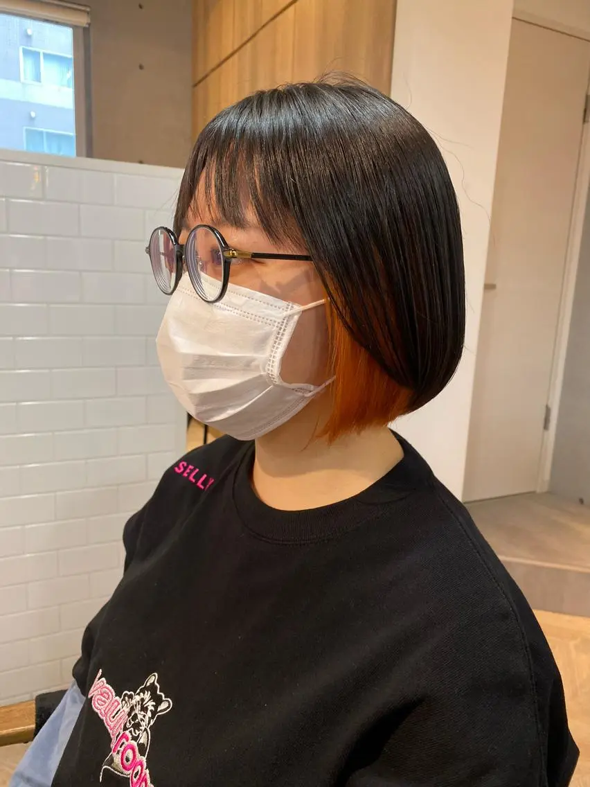 ショート 似合わせカット ヘアカラー 西山 恵太郎のヘアスタイル
