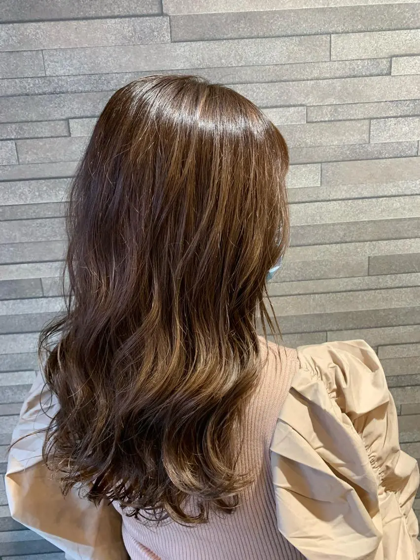 ロング カラー グレージュ ミルクティーグレージュ Gain Nanamiのエステ・リラクイメージ