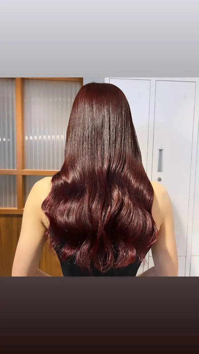 カラー ブリーチ ダブルカラー ブリーチなしカラー カット ヘアカラー トリートメント 🎀夏秋/レイヤー/ 透明感カラー🎀のヘアスタイル