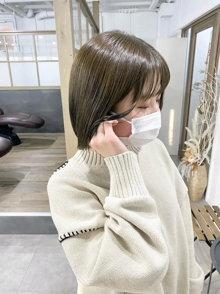 ショート カラー ヘアアレンジ ひなの .のその他イメージ