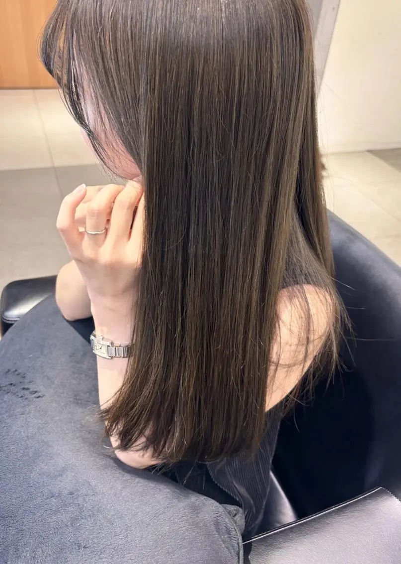 ロング カット トリートメント RABU /髪質改善 伏見/ヘアケアサロンのヘアスタイル