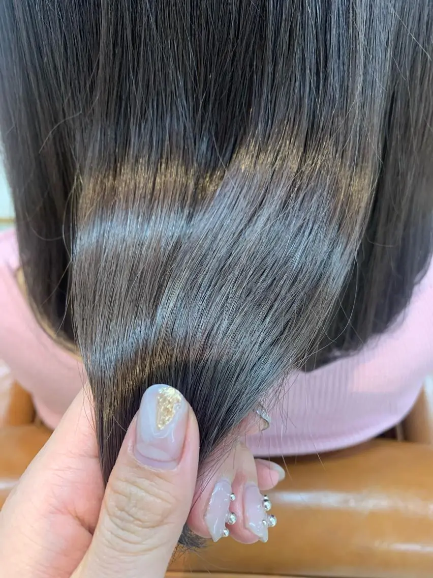 ミディアム カラー グレージュ cirrus🕊 山縣あかりのヘアスタイル