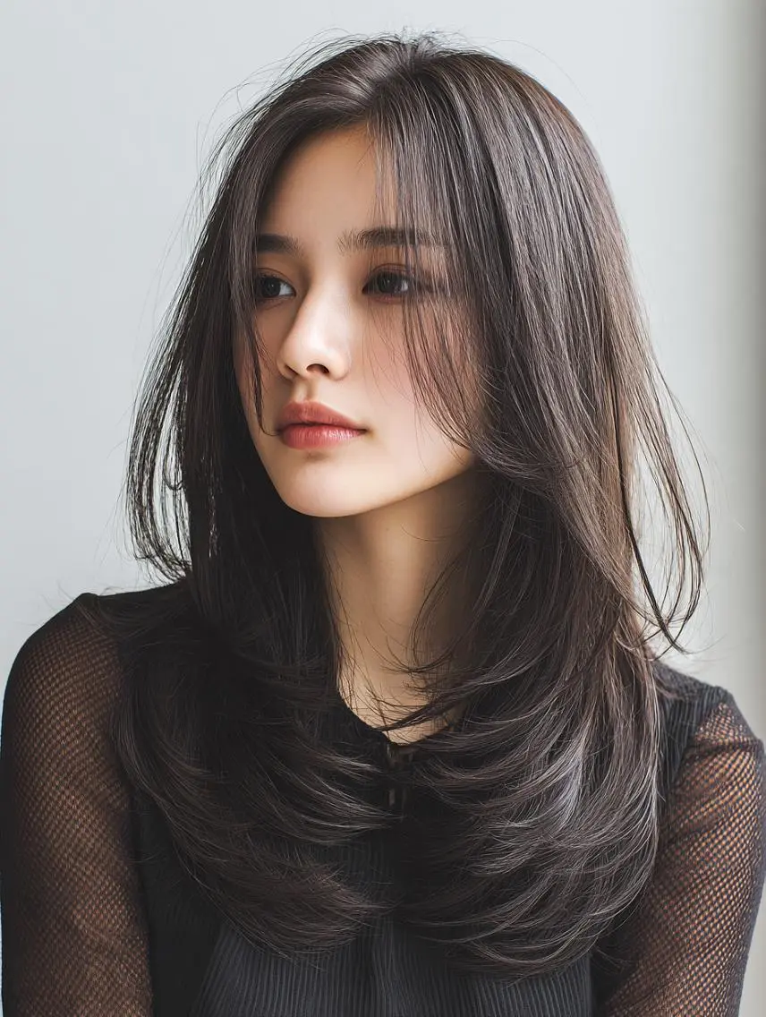 セミロング 艶髪診断で絶対綺麗✨ お悩み解決✨京谷宥✨のヘアスタイル