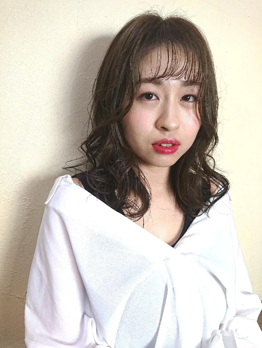 ミディアム 「sumi」 AMIのヘアスタイル