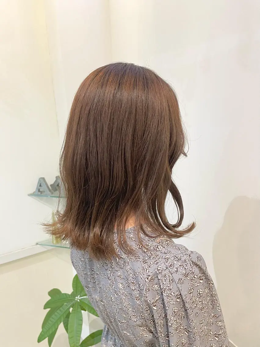 ロング 髪質改善カラー🤍 エクステ✨君島由実子のヘアスタイル