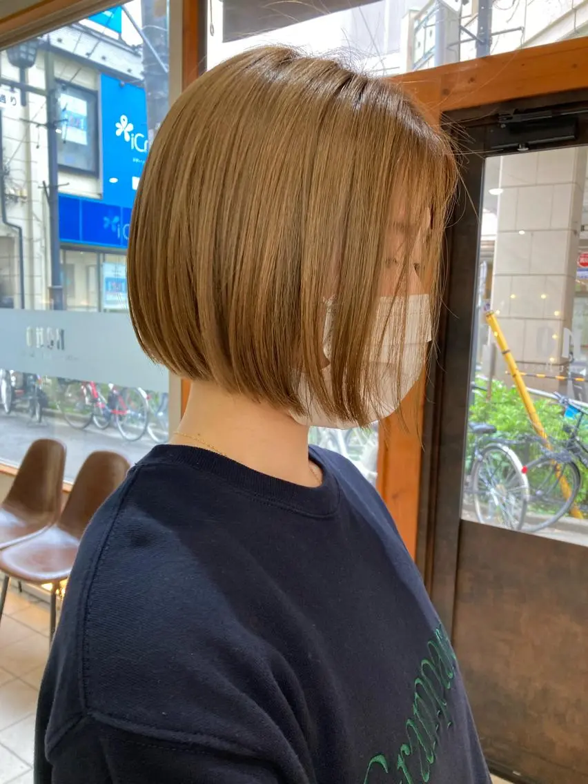 ショート 金子 歩実のヘアスタイル
