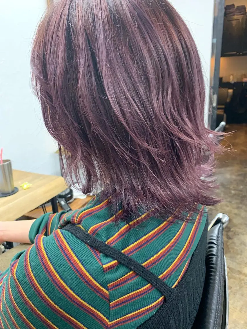 ショート カラー メンズパーマ メンズ特化ryoのヘアスタイル