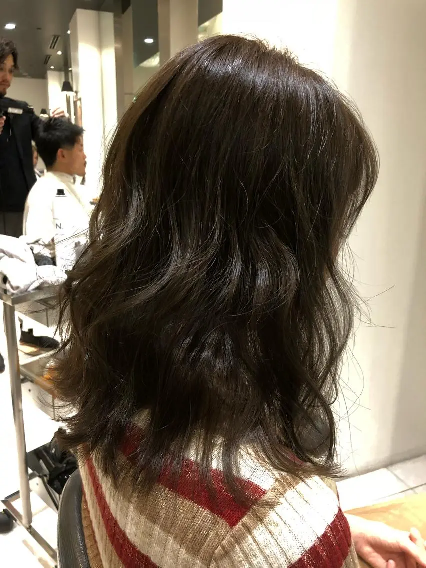セミロング カラー 透明感カラー 外国人風カラー aimée/ まつ毛&眉毛サロンのマツエク・マツパデザイン