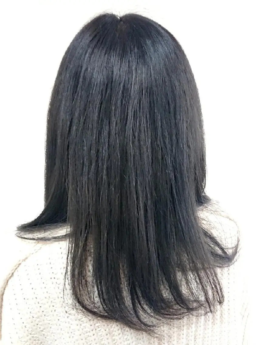 ロング カット ヘアカラー トリートメント 渡辺 康行のヘアスタイル