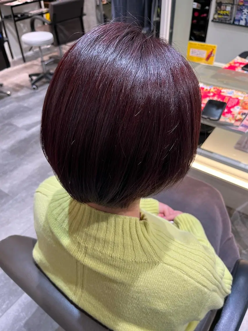 ショート カラー 🔥坂本 リョウ🔥のヘアスタイル