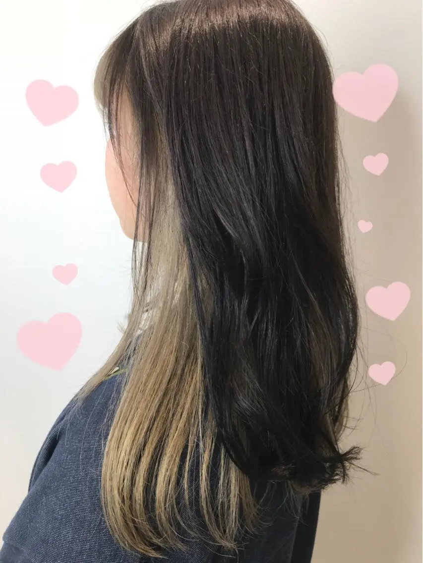 カラー 新宿駅近♡個室 ♡関口三都季🌜のヘアスタイル