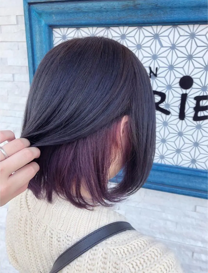 ショート カラー パーマ 豊橋美容院 ソンリエのヘアスタイル
