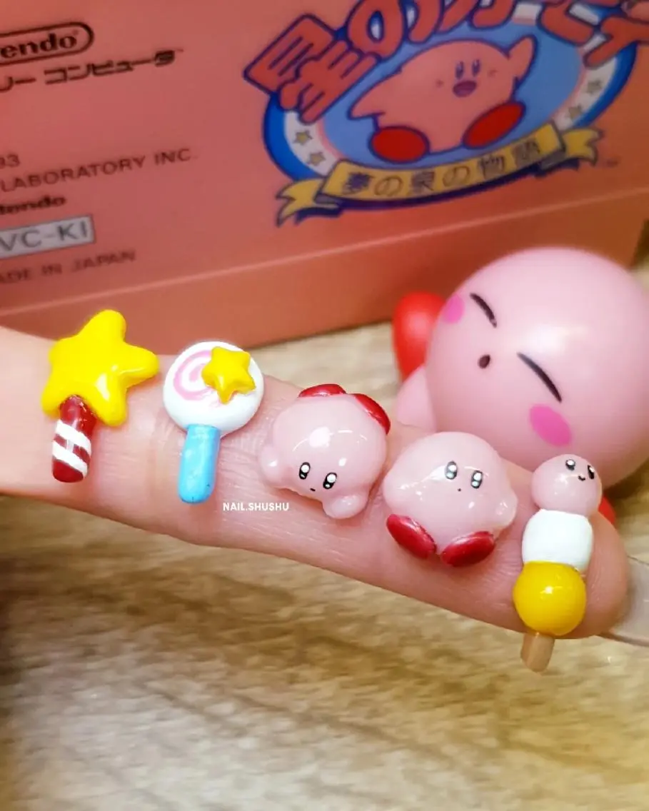 ネイル アートネイル 韓国ネイル 持ち込み ニュアンスネイル シンプルネイル 3dパーツ/流行り 👧shushu❤️のネイルデザイン