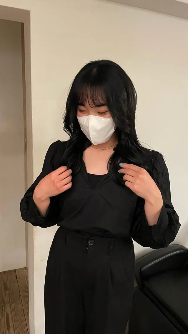 セミロング 韓国風ヘア 原宿/ケパーマ 🧺ユウマのヘアスタイル