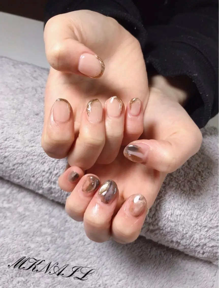 ネイル ハンドネイル MK NAILのネイルデザイン