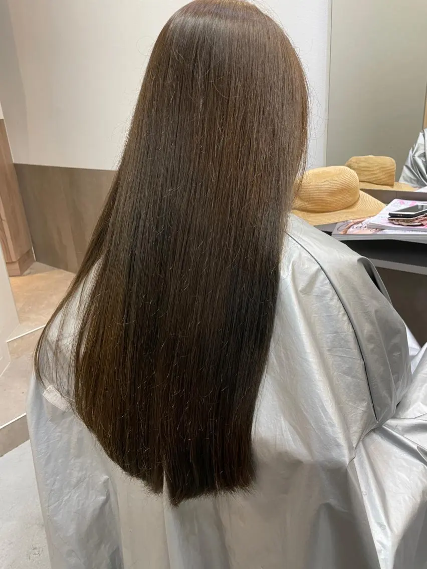 ロング アッシュ 福永速人 /メンズパーマのヘアスタイル