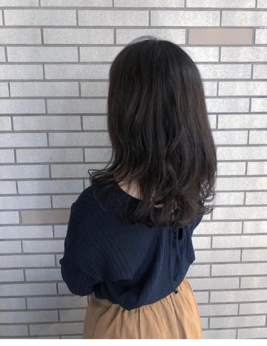 セミロング トリートメント 中村 よしひでのヘアスタイル