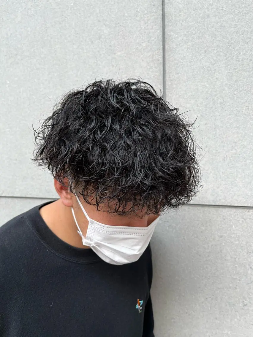 ショート パーマ メンズ 瀧野 翔吾【メンズ特化】のヘアスタイル