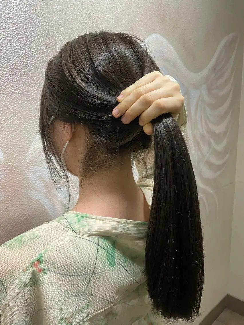 ロング カラー ヘアカラー トリートメント CoCooN Hiromiのヘアスタイル