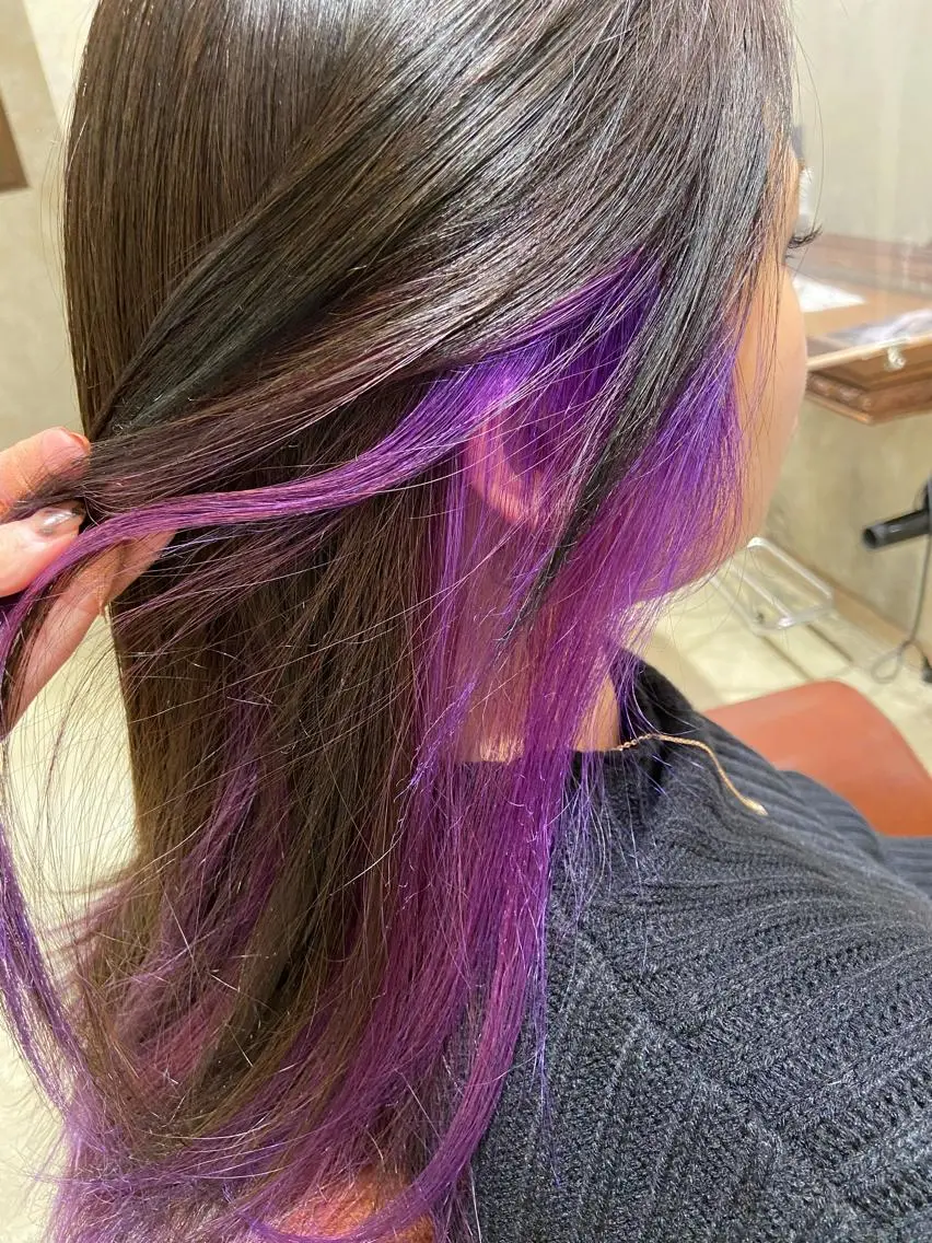 カラー spinhair fluffyのヘアスタイル