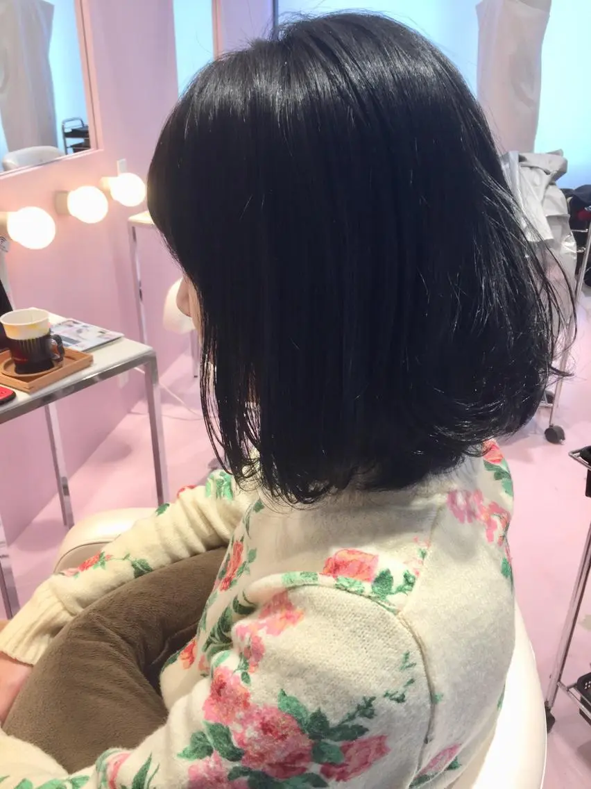 ショート ボブ カット ヘアカラー トリートメント 所渉/韓国レイヤー /ウルフカットのヘアスタイル