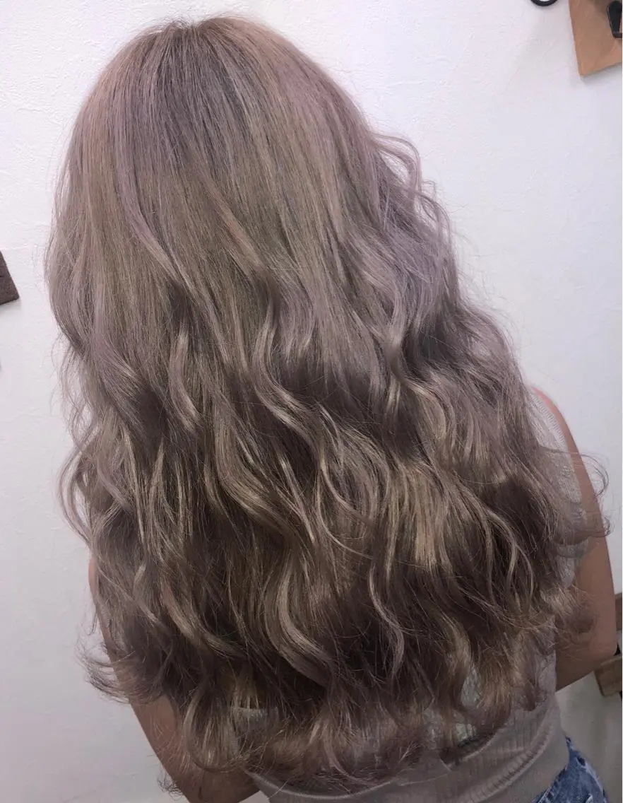 ロング カラー ベージュカラー MAKO ❤️🔥NEXTのヘアスタイル
