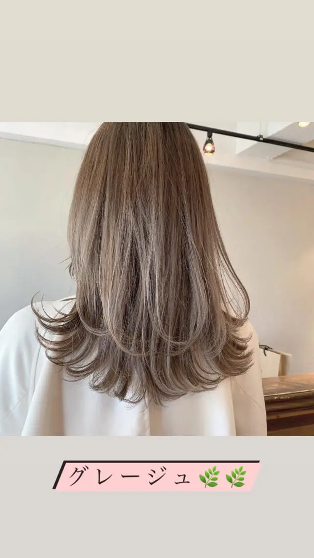 ロング カラー 透明感カラー✂︎ /縮毛矯正/YUKAのヘアスタイル