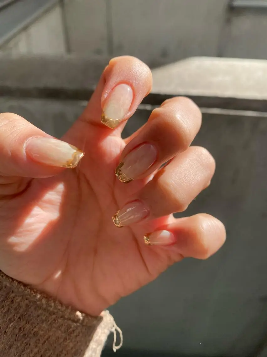 ネイル 持ち込み ニュアンスネイル Charme. NOBUKOのネイルデザイン
