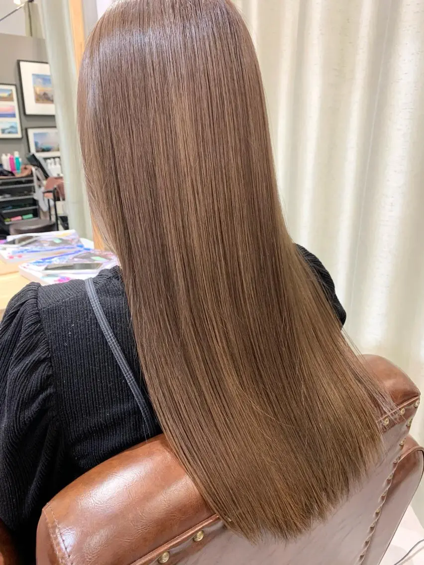 ロング カラー i'll 未空のヘアスタイル