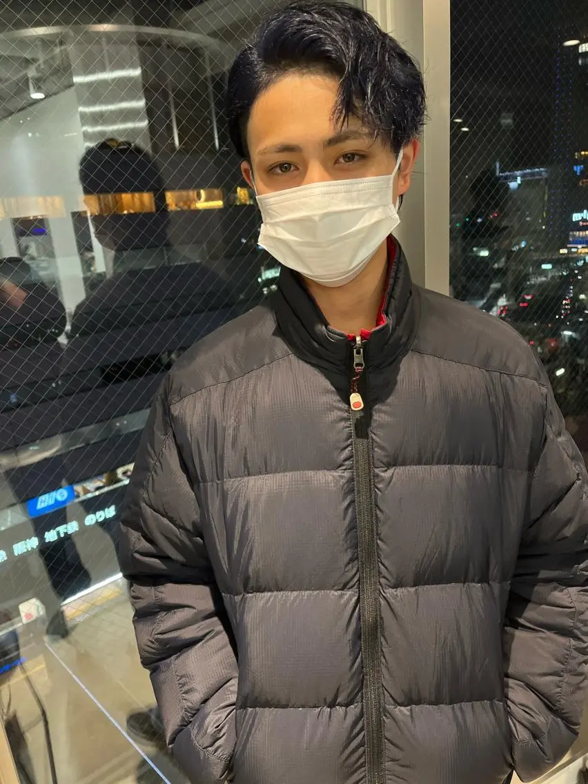 カラー メンズ カット ヘアカラー トリートメント 【代表】 辻龍樹のヘアスタイル