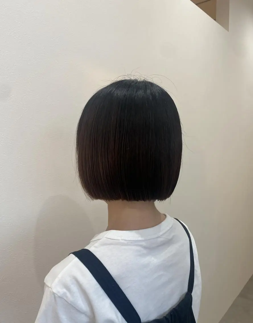 ショート ボブ カット 韓国風hair💕 Kanonのヘアスタイル