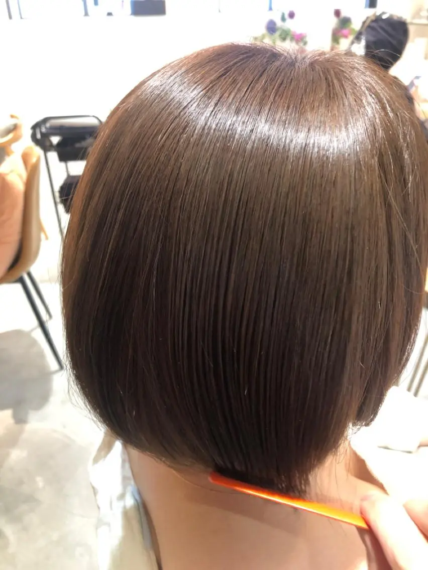 ショート ✨髪質改善　美髪✨ 縮毛　井上 大誠のヘアスタイル